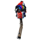 Ski Goggle Gas Mask w/ Acrylic Water Pipe - 18"/Assorted Styles - SmokeWeed.com