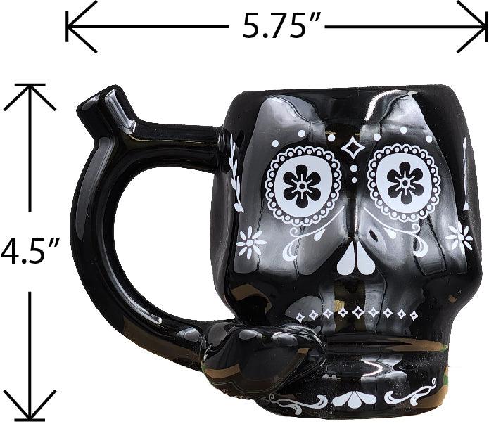 Skull roast & toast mug - SmokeWeed.com