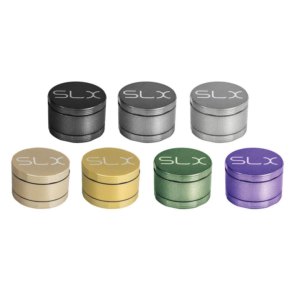 SLX Ceramic Coated Metal Grinder | 4pc | 2 Inch - SmokeWeed.com