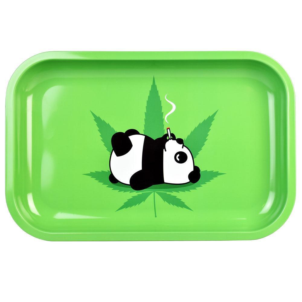 Smoking Panda Rolling Tray - SmokeWeed.com