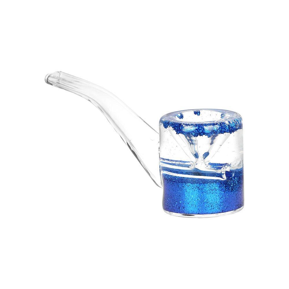 So Camp Glitter Glycerin Hand Pipe - 5" / Colors Vary - SmokeWeed.com