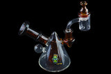 Space King Glass - 'Space Pyramid' Mini Rig - SmokeWeed.com