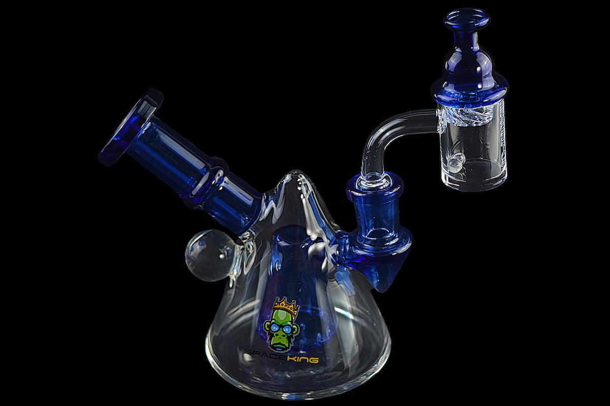 Space King Glass - 'Space Pyramid' Mini Rig - SmokeWeed.com