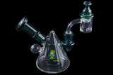 Space King Glass - 'Space Pyramid' Mini Rig - SmokeWeed.com