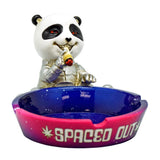 Spaced Out Panda Polyresin Ashtray - SmokeWeed.com