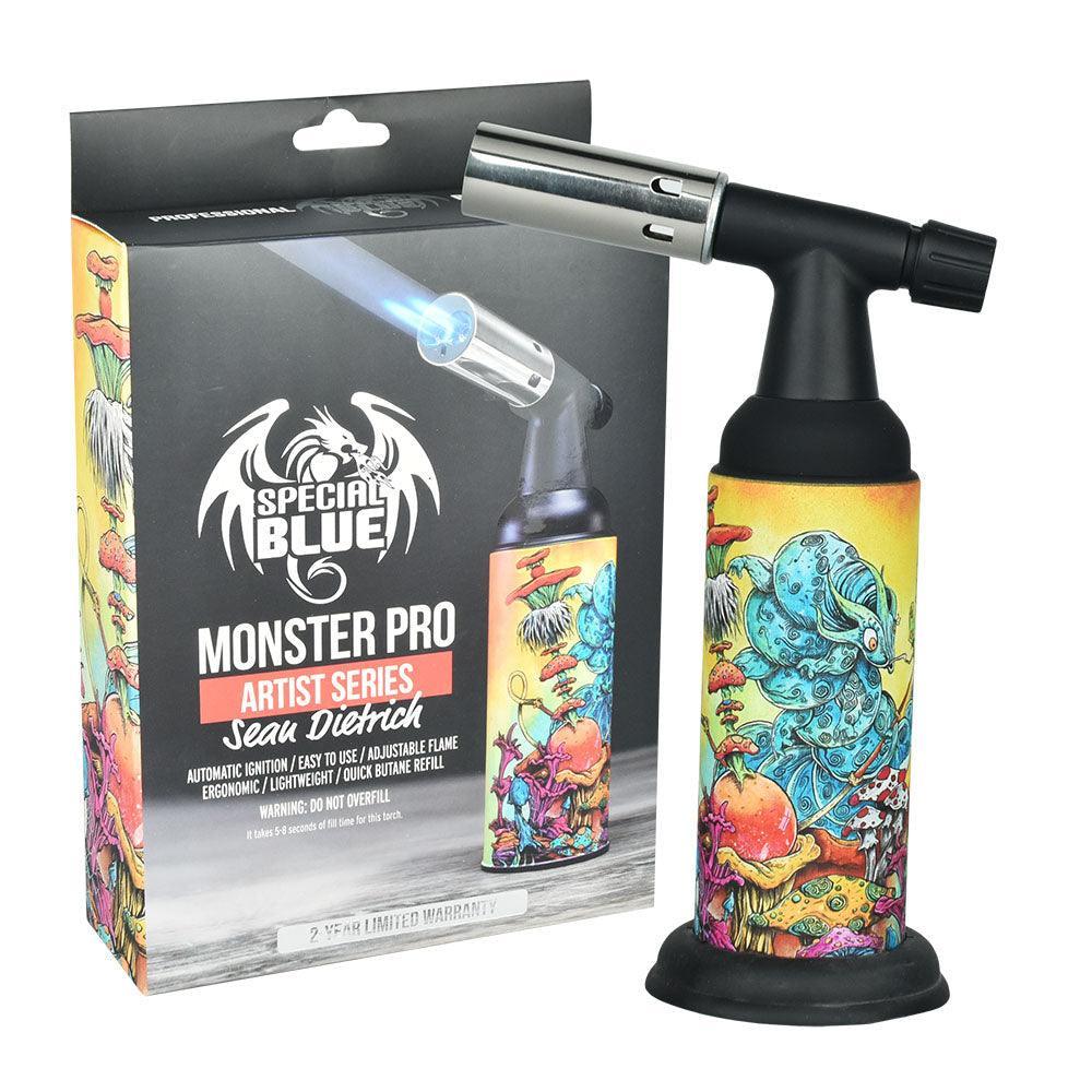 Special Blue Sean Dietrich Monster Pro Torch Lighter - 8" - SmokeWeed.com