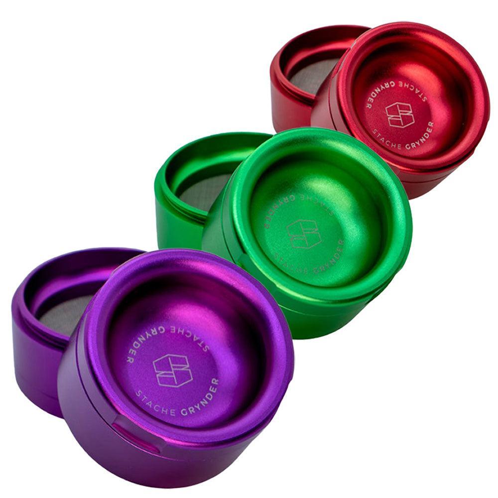 Stache Products Grynder - 4pc/2.5" - SmokeWeed.com