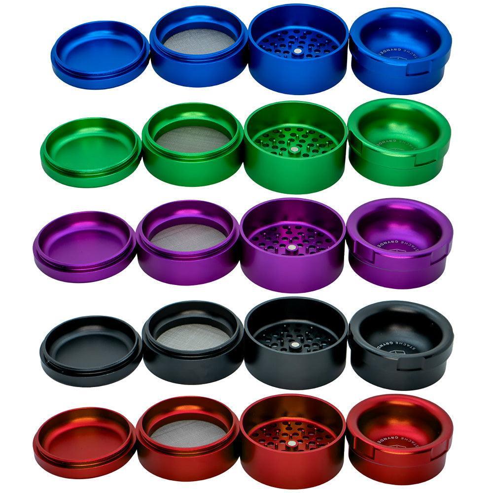 Stache Products Grynder - 4pc/2.5" - SmokeWeed.com