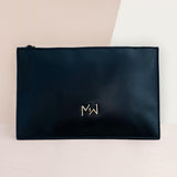 Stash It All Zipper Clutch - Black - SmokeWeed.com