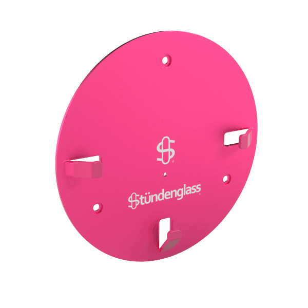 Stundenglass Pink Wall Mount - SmokeWeed.com