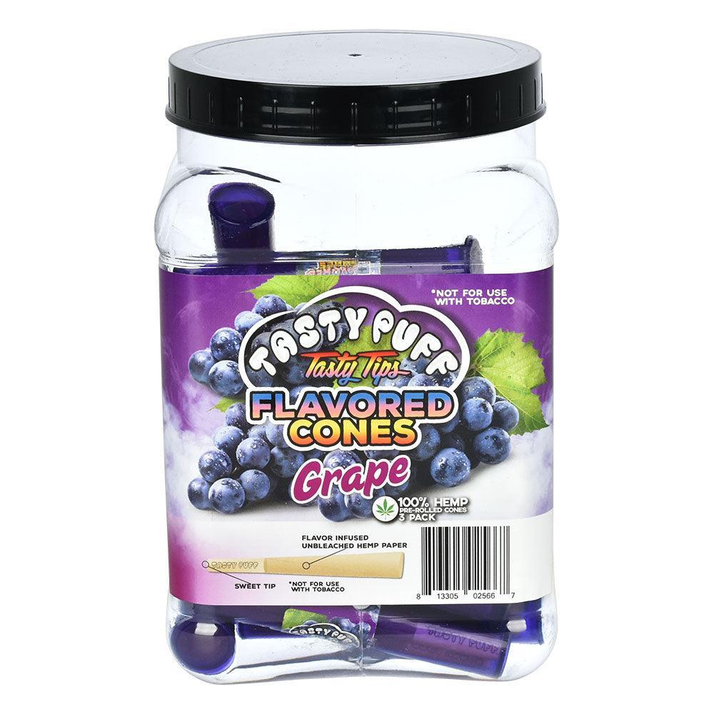 Tasty Puff Tasty Tips Pre-Rolled Cones | 3pk | 30pc Display - SmokeWeed.com