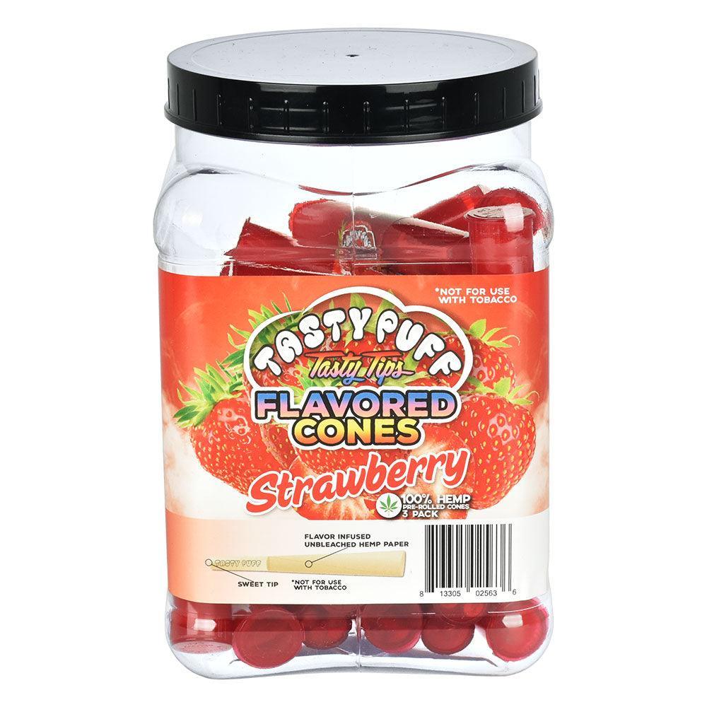 Tasty Puff Tasty Tips Pre-Rolled Cones | 3pk | 30pc Display - SmokeWeed.com