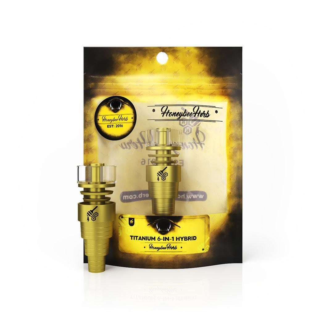 TITANIUM 6 IN 1 HYBRID DAB NAIL - SmokeWeed.com