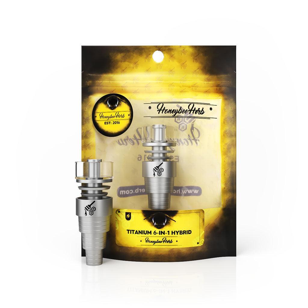 TITANIUM 6 IN 1 HYBRID DAB NAIL - SmokeWeed.com