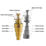 TITANIUM 6 IN 1 HYBRID DAB NAIL - SmokeWeed.com