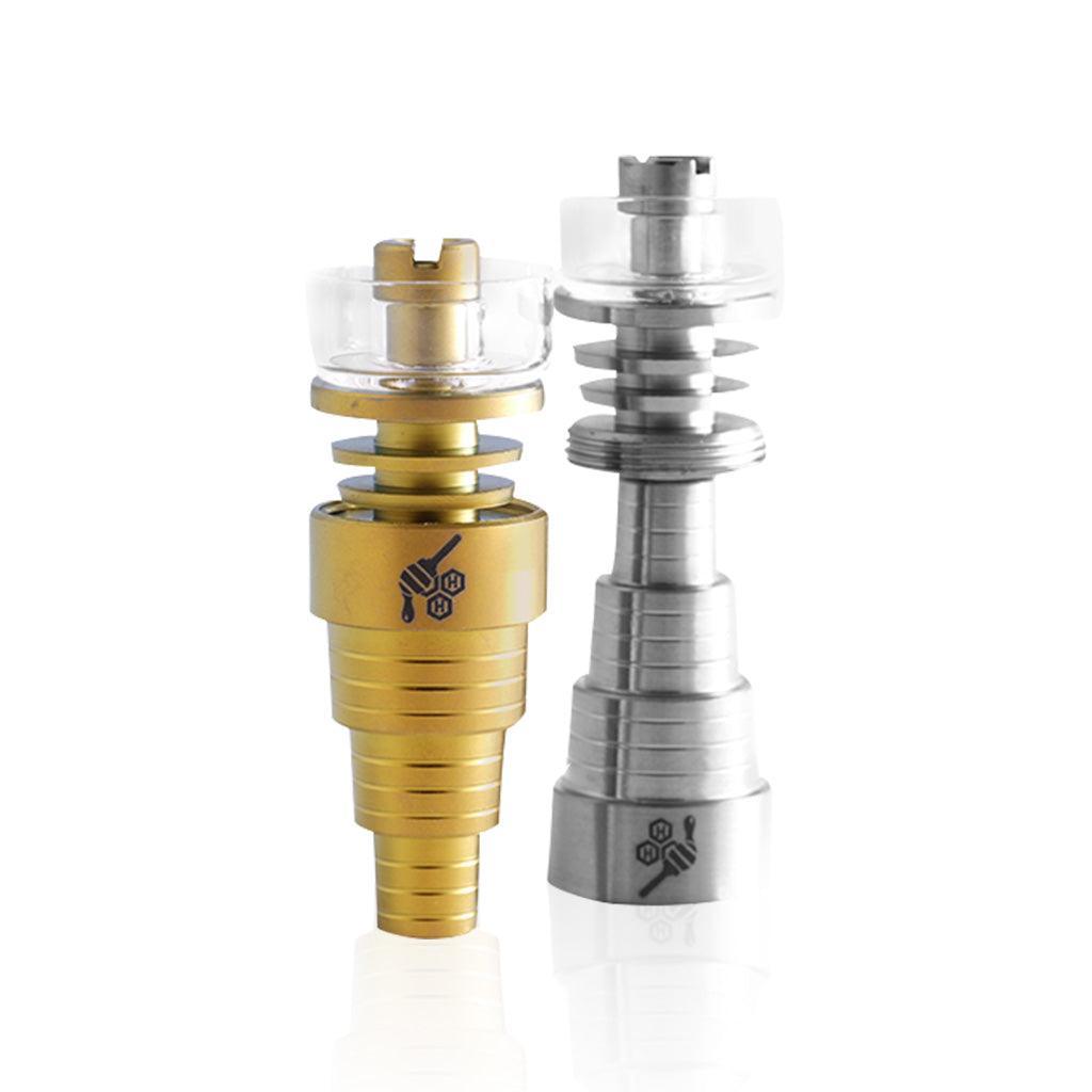 TITANIUM 6 IN 1 HYBRID DAB NAIL - SmokeWeed.com
