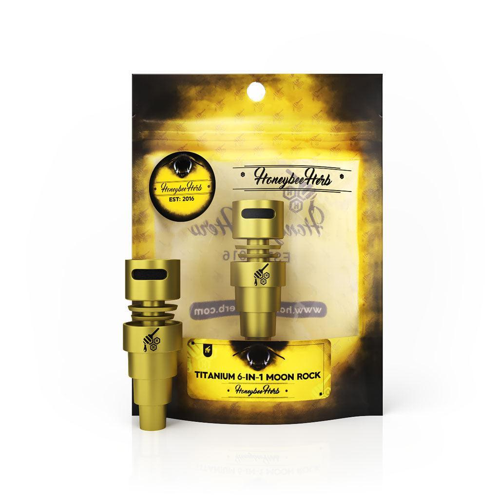 TITANIUM 6 IN 1 MOON ROCK DAB NAIL - SmokeWeed.com