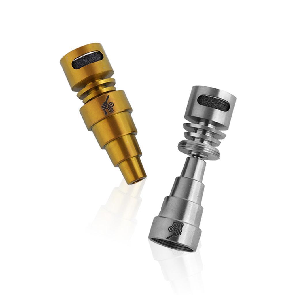 TITANIUM 6 IN 1 MOON ROCK DAB NAIL - SmokeWeed.com