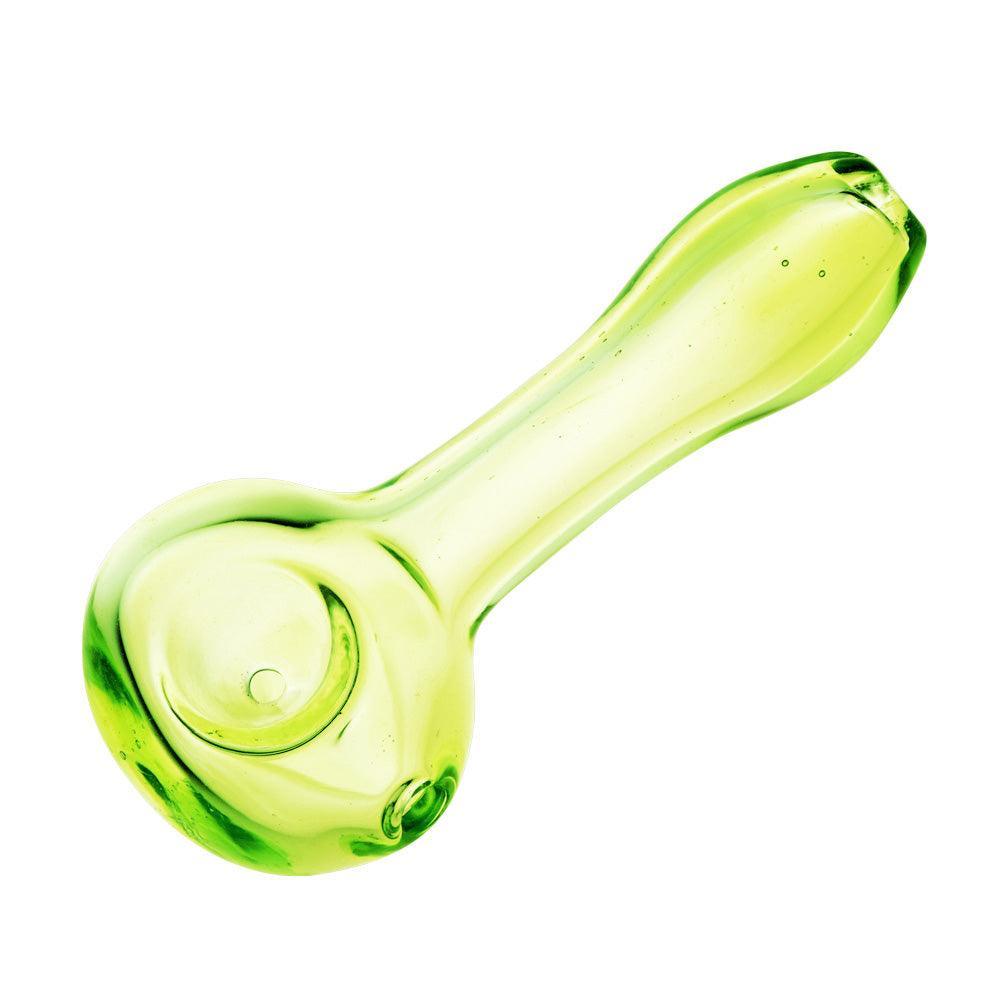 Translucent Spring Green Spoon Pipe - 4.25" - SmokeWeed.com