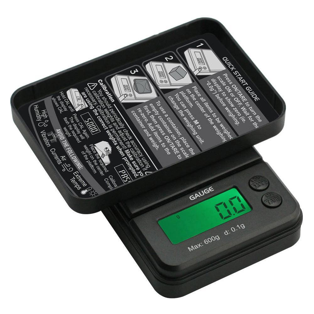 Truweigh Gauge Digital Mini Scale | 600g x 0.1g - SmokeWeed.com