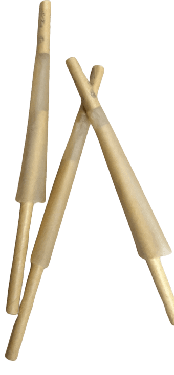 Unbleached Zig-Zag 98’s 1/4" Size Natural Rolling Cones Kit 6 Pack - SmokeWeed.com