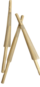 Unbleached Zig-Zag 98’s 1/4" Size Natural Rolling Cones Kit 6 Pack - SmokeWeed.com