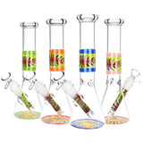 Vacillating Vibe Beaker Water Pipe - 9.75" / Colors Vary - SmokeWeed.com