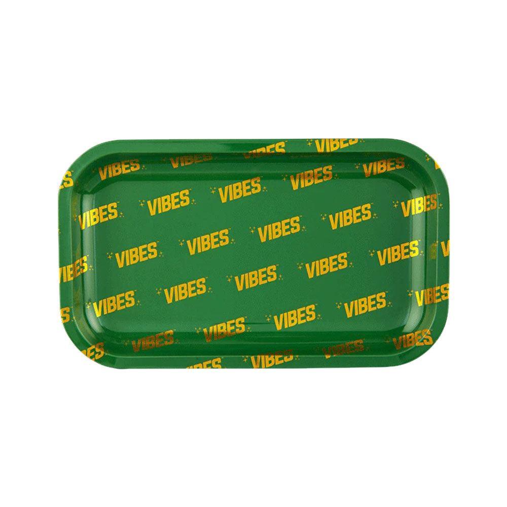 VIBES Signature Metal Rolling Tray - SmokeWeed.com