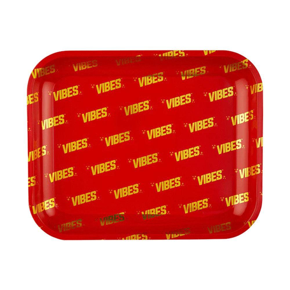 VIBES Signature Metal Rolling Tray - SmokeWeed.com