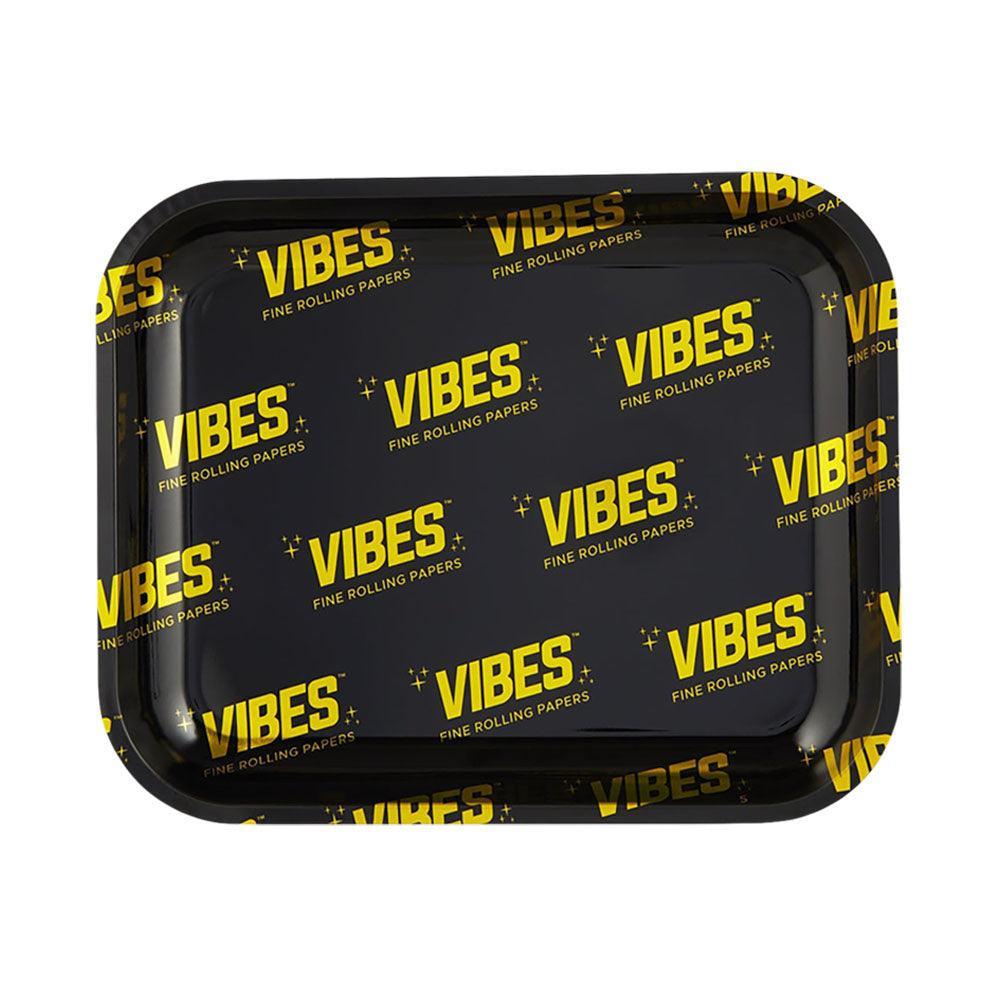 VIBES Signature Metal Rolling Tray - SmokeWeed.com