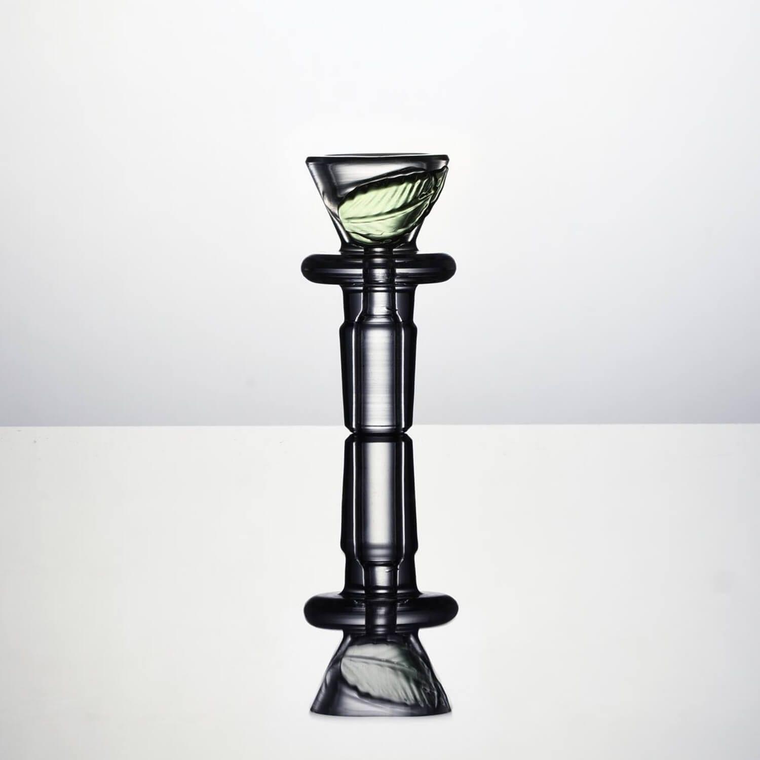 Vitae Glass Leaf Bowl - SmokeWeed.com