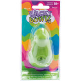 Wacky Bowlz Frog Ceramic Hand Pipe | 3.5" - SmokeWeed.com