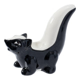 Wacky Bowlz Skunk Ceramic Hand Pipe - 4.5" - SmokeWeed.com