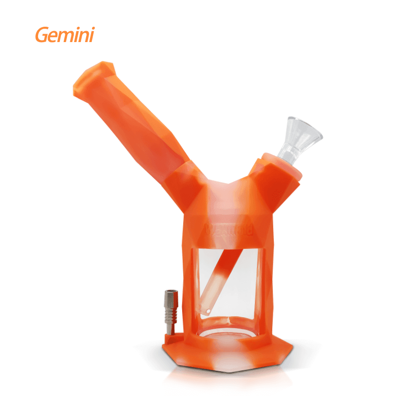 Waxmaid Gemini 2-IN-1 Water Pipe&Nectar Collector - SmokeWeed.com