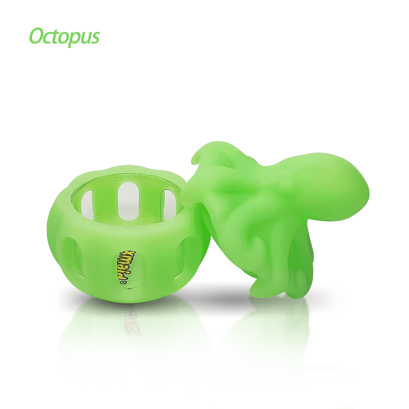 Waxmaid Octopus Silicone Concentrate Container - SmokeWeed.com