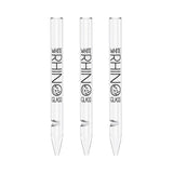 White Rhino Dab Straw w/ Silicone Cap | 5" | 25pc Display - SmokeWeed.com