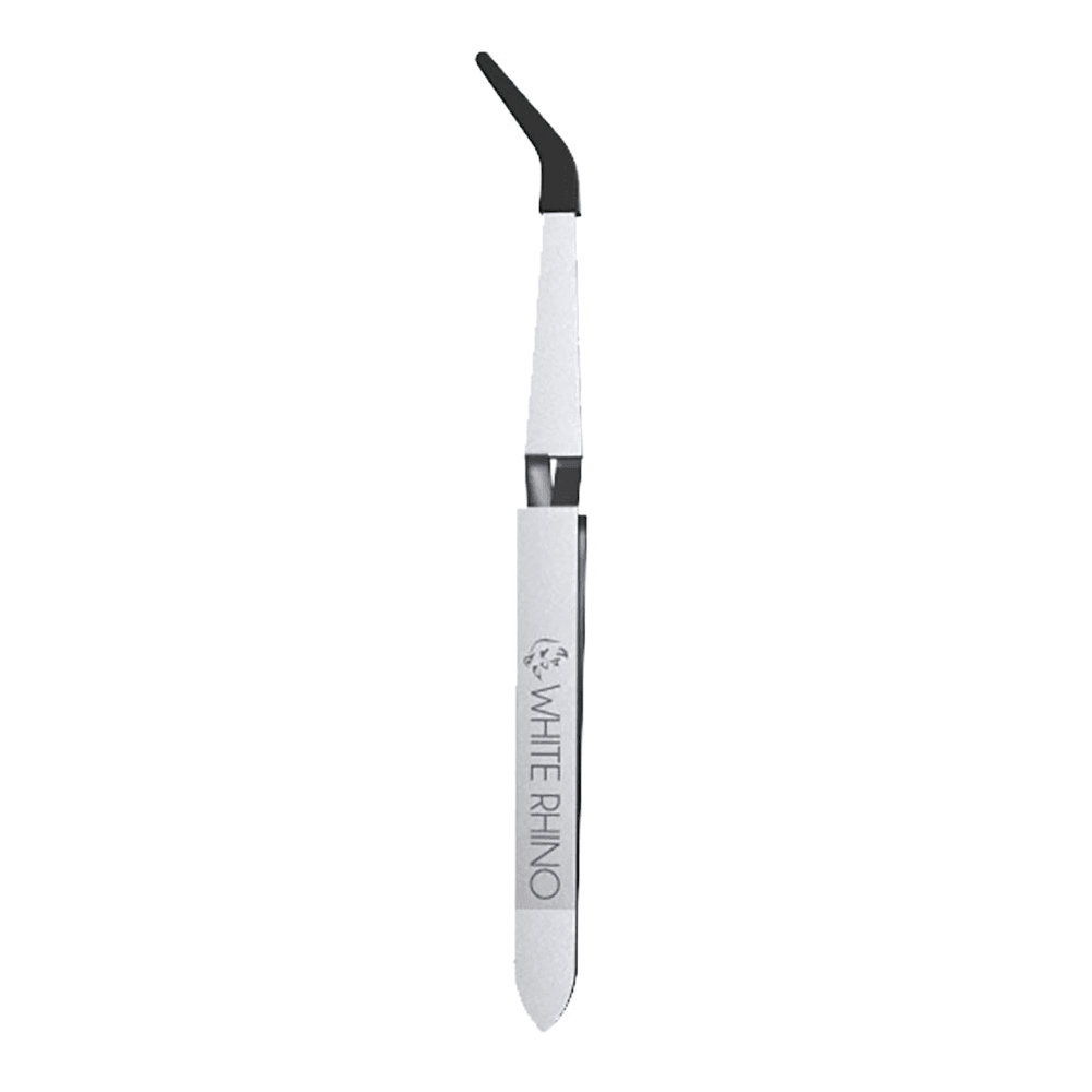 White Rhino Reverse Tweezers w/ Silicone Tip - SmokeWeed.com