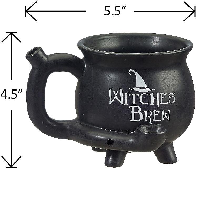 witches brew cauldron mug - SmokeWeed.com