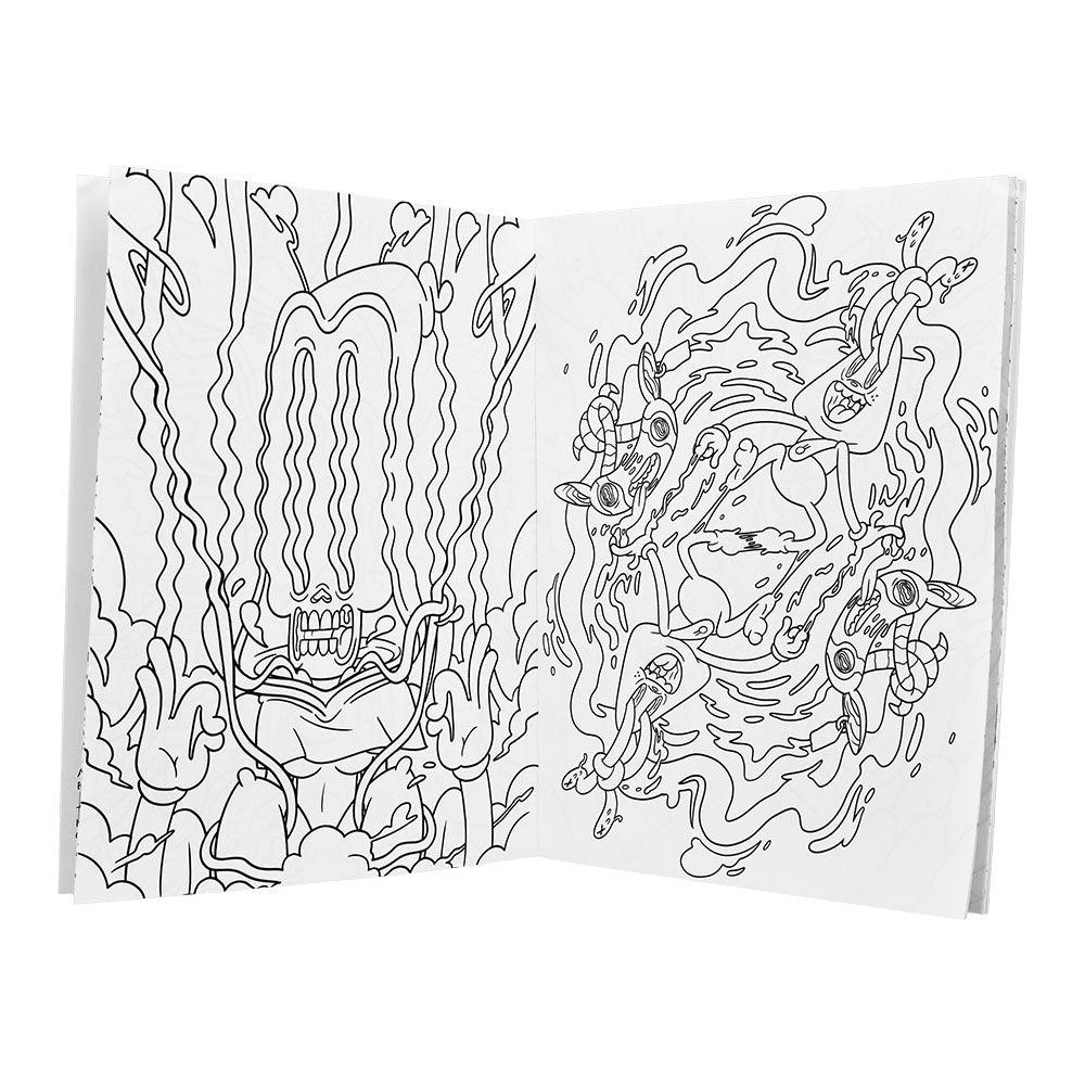 Wood Rocket That's Trippy Adult Coloring Book - 8.5"x11" - SmokeWeed.com